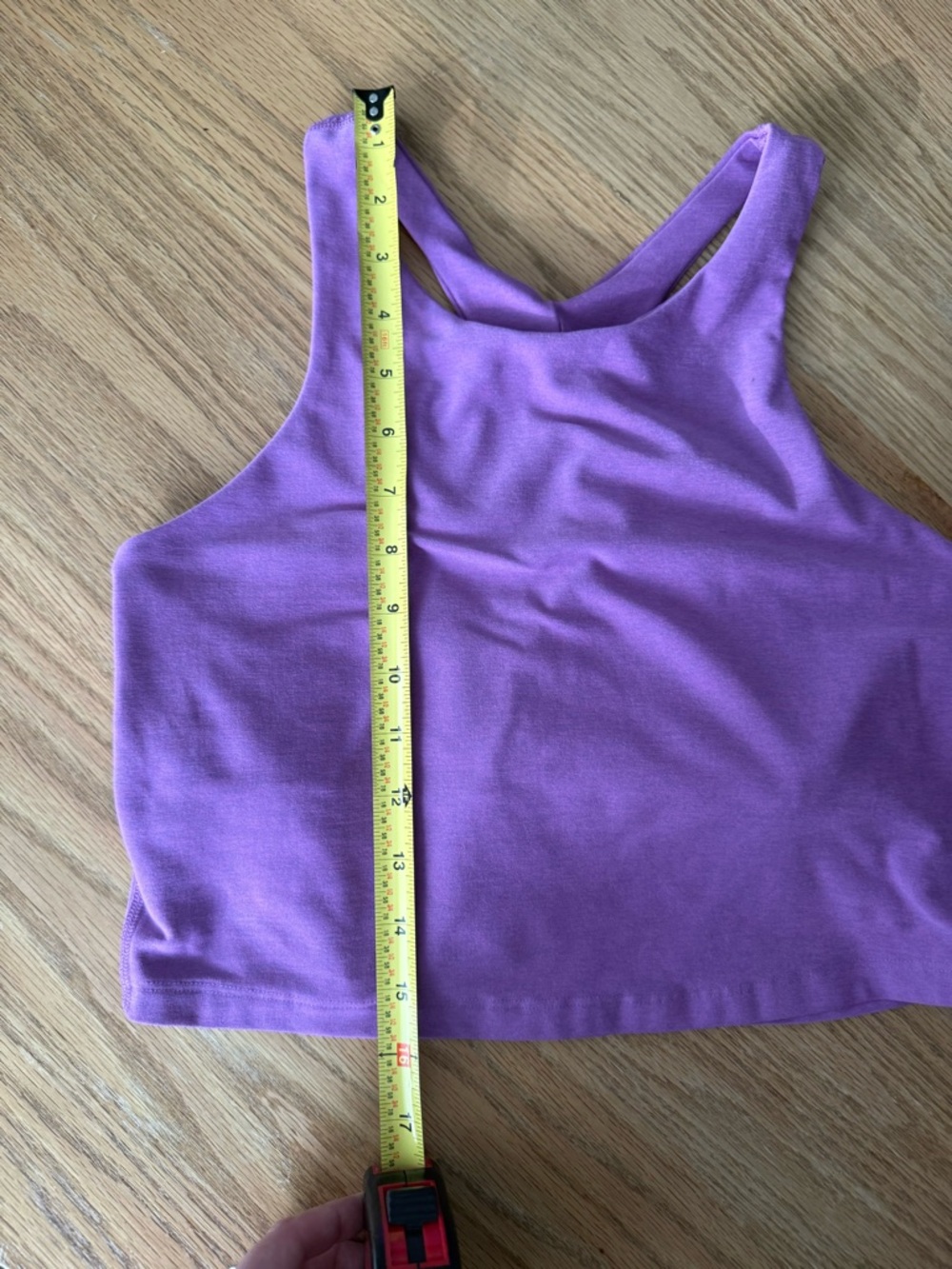 Beyond Yoga Spacedye Refocus Cropped Tank Light Purple Women's Size Large - Picture 4 of 11